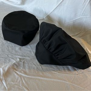 Uncommon Threads Chef Hat and Beanie Black